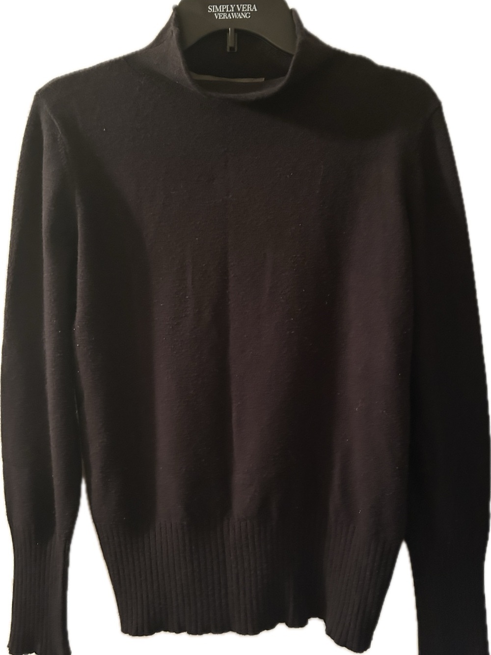 Womens French connection Black Mock turtle Sweater